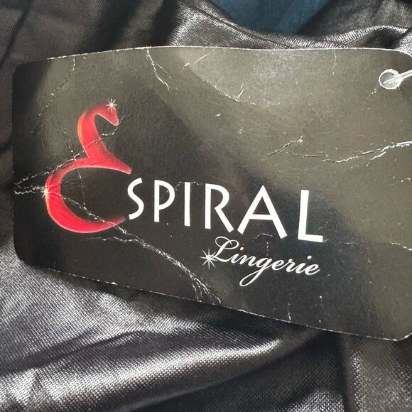 Espiral Lingerie Black Spandex Sexy Cut-Out One Piece Jumpsuit - Picture 6 of 8